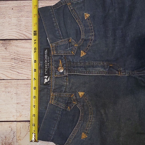Rockies Jeans, Rocky Mountain, Low Rise Jeans Size 7 Long - Picture 8 of 10